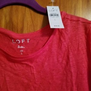 Linen Twist Sleeve Tee